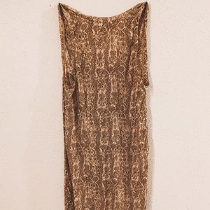 olympia active wear silk dress/beach coverup